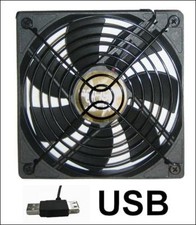  Coolerguys 120x120x25mm 1200RPM USB Fan with Grill  Coolerguys 120x120x25mm 120 picture