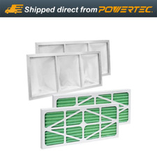 POWERTEC 4-PC Set Inner & Outer Filters for POWERTEC AF1044, AF1045 and WEN 3417 picture