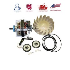 COMBO5 Dryer Motor,279827 Blower 694089 Belt Idler Rollers 4392065 for Whirlpool picture