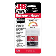 J-B Weld 37901 ExtremeHeat High Temperature Resistant Metallic Paste - 3 oz picture