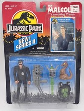 1994 Kenner Jurassic Park Series II Ian Malcolm 61057 Sealed MOC Jeff Goldblum picture