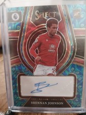 22-23 Select PL Select  Prizm RC Auto Brennan Johnson SS-BJN Peacock SSP FOREST picture