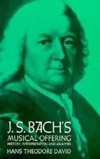 J. S. Bach's Musical Offering : History, Interpretation and Analy picture