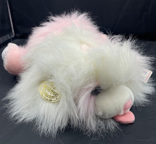 Vtg Ganz Googles Shaggy Dog plush pink white 1988 Heritage Collection NEW tags picture