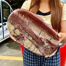 5.42LB  Beautiful Natural Chinese Dendritic Limestone Picture Stone Guohua-Rare picture