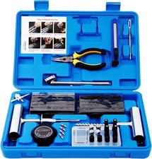 Tire Repair Kit - 68pcs Heavy Duty Tire Plug Kit, Universal Tire Repair Tools  picture