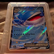 Pokémon TCG Wailord ex 016/084 PBL Holo Rare EX 380 HP Water English 4+ picture