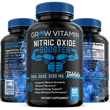 N.O. Pro 3150MG with L-ARGININE  Premium Nitric Oxide BOOSTER, 90 TABLETS NO Pro picture