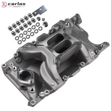 Fit Mopar LA 318 340 360 Aluminum Intake Manifold 4-Barrel Carb Non-Magnum picture