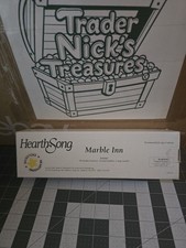 Vintage HearthSong Marble Inn Marble Shooting Game Wooden RARE HTF with Box  picture