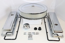 SB Chevy Chrome Engine Dress Up Short Valve Covers 14