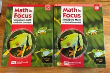 Math in Focus: Singapore Math: Student Edition, Book A & B Grades 2 LIKE NEW picture