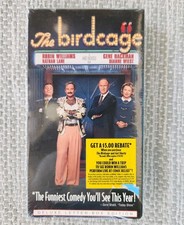 MGM/UA Home Video The Birdcage VHS Deluxe Letterbox Edition 1996 R SEALED picture