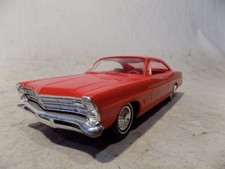 AMT 1967 FORD GALAXIE 500 DEALER PROMO MODEL CAR MPC RED JO-HAN 67  HARDTOP 1/25 picture