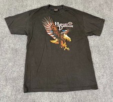 Vintage Harley Davidson Patriotic Soaring Eagle T-Shirt Large RARE Washington DC picture