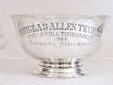 1964 Douglas Allen Trophy Steve Fell Tournament Gorham Sterling Silver Bowl picture
