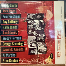 SEALED 1964 Let's Bacardi Party Promo Stan Kenton George Shearing Jack Jones picture