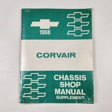 1968 Chevrolet Corvair Original Chassis Shop Manual Supplement ST 132-68 Vintage picture