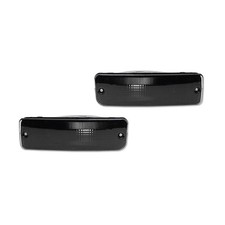 Pair Smoked Bumper Turn Signals Black Housing For 89-95 Toyota Pickup 4Runner picture