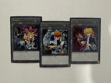 YAMI YUGI ATEM JOEY WHEELER SETO KAIBA LDK2-EN TOKEN SET NEAR MINT YUGIOH picture