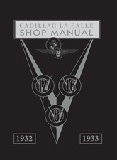 1932-1933 Cadillac LaSalle Shop Manual (Licensed Print Reproduction) picture