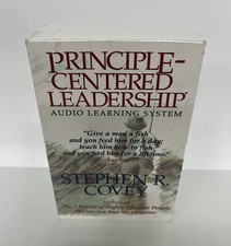 Stephen R. Covey Principle-Centered Leadership 6 Cassette Audio Set Sealed NEW picture