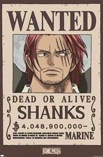 One Piece - Shanks Wanted Poster - Poster picture