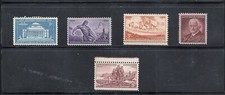 1954 - Commemorative Year Set - US Mint Never Hinged Stamps SUMMER CLEARANCE picture