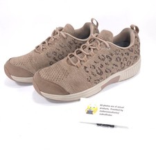 Orthofeet Coral Lace Up Running Athletic Shoe Womens Size 9.5 990 Brown picture