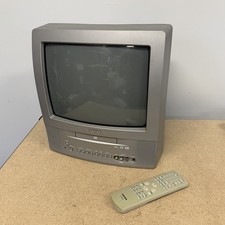 VINTAGE TOSHIBA 13”  CRT TV/DVD Combo Model MD13N3- With Remote Tested Working picture