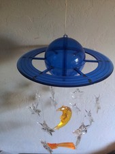 MINT CONDITION VTG IKEA VIMSIG Space Mobile Comet Stars Saturn Rocket Baby Crib picture