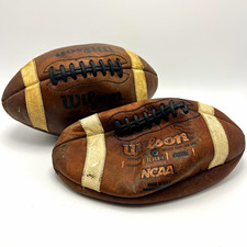 VTG Wilson GST Leather NCAA NFHS Collegiate Footballs WTF1003 1990s USA picture
