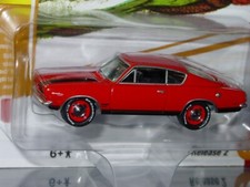 JOHNNY LIGHTNING 1969 PLYMOUTH BARRACUDA MOPAR MUSCLE CAR -Orange, 1/2932 MIP picture