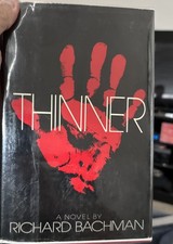 Thinner by Richard Bachman Stephen King (Hardcover, 1984) 1st Edition 3rd Print picture