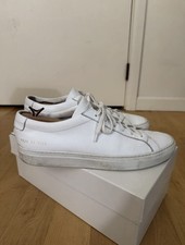 Common Projects Men's Achilles Low Sneaker Shoes - White Size EU 43/US 10 picture