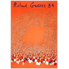 Roland Garros 1984 Vintage Tennis Art Poster picture