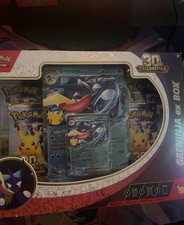 Pokémon TCG Greninja ex Box - 30th Anniversary Celebration - Brand New in Box picture