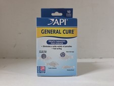 API General Cure Treats Parasitic Fish Disease, Fresh & Saltwater, 10 Packets picture