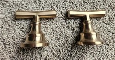 Brizo HX5365-GL Beauclere Widespread Cross Handle Kit in Brilliance Luxe Gold picture
