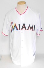 NWT MLB Majestic  Miami Marlins Jose Fernandez #16 Jersey S M L XL 2XL 3XL 4XL picture