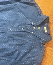 J.Crew Shirt Mens M Slim Geometric AOP Fit Flex Washed Long Sleeve Button Down picture