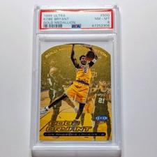 1999 ULTRA GOLD MEDALLION KOBE BRYANT PSA 8 #50G LAKERS - NO PSA 10s NEW COMP picture