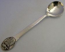 STERLING SILVER GofH CHIPPING CAMPDEN SPOON 1995 ARTS & CRAFTS COTSWOLDS picture