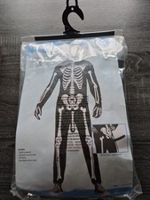 Spirit Halloween Skeleboner Adult Skeleton Costume One Size Air Pump Complete picture