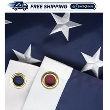 2x3 American Flag with Best Embroidered Stars & Weatherproof for Outdoors picture