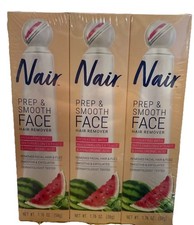 Nair Prep & Smooth Face Exfoliating Hair Removal for Women, 1.76 oz - Pack of 3 picture
