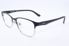 NEW VOGUE VO 3940 352-S MATTE BLACK SILVER BROWN AUTHENTIC EYEGLASSES 52-16 picture