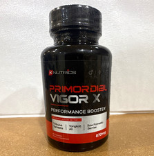 K Nutrics Primordial Vigor X 870mg Men’s Performance Booster 60 Capsules picture