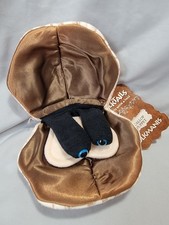 Folkmanis Folktails Scallop Clam Sea Shell Plush Finger/Hand Puppet Ocean Brown picture