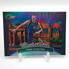 2023-24 Panini One and One Dirk Nowitzki #10 Downtown Variation 🔥 CLEAN 🔥 picture